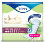 TENA Intimates longues à absorption ultime Extra Coverage | Serviettes d’incontinence