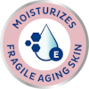Icon for Moisturizes Fragile Aging Skin
