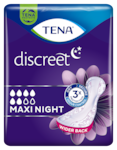 TENA Discreet Maxi Night  Σερβιέτα ακράτειας για προστασία κατά τη διάρκεια της νύχτας για γυναίκες