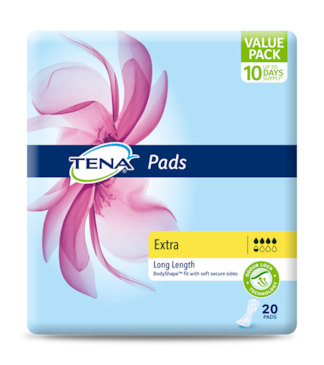 TENA Pads Extra Long packshot