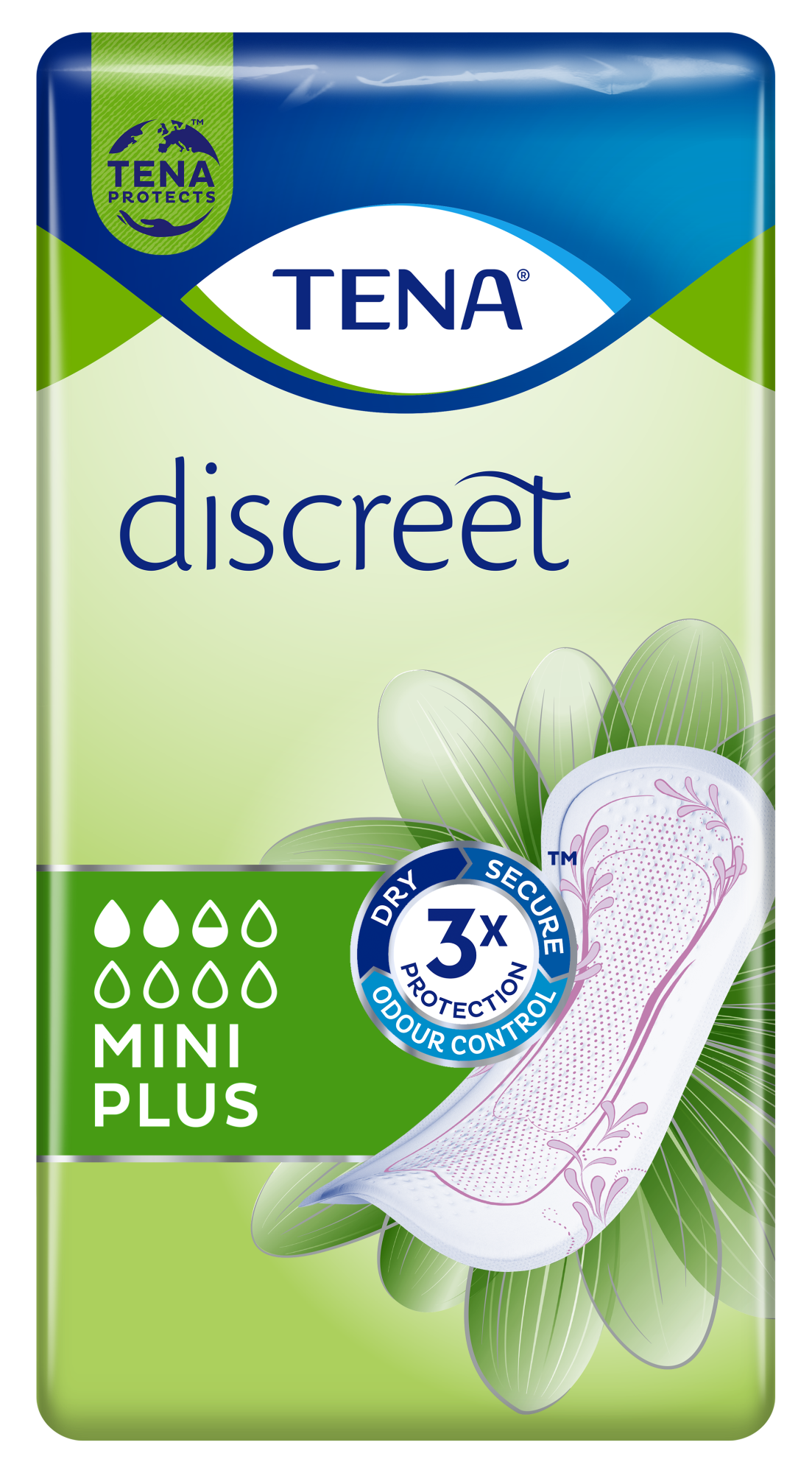 TENA Discreet Mini Plus | Incontinence pad