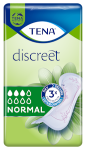 TENA Discreet Normal | Protections absorbantes féminines discrètes et sûres