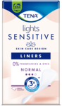 TENA Lights Normal pour les peaux sensibles | Protège-slip pour incontinence emballé individuellement