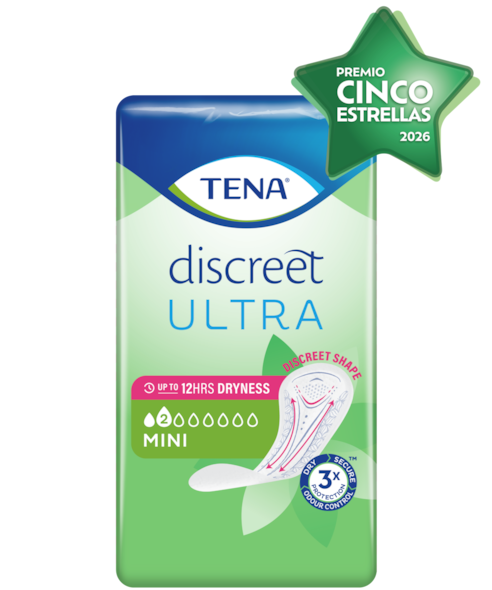 Foto del paquete TENA Discreet Compresa Ultra Mini