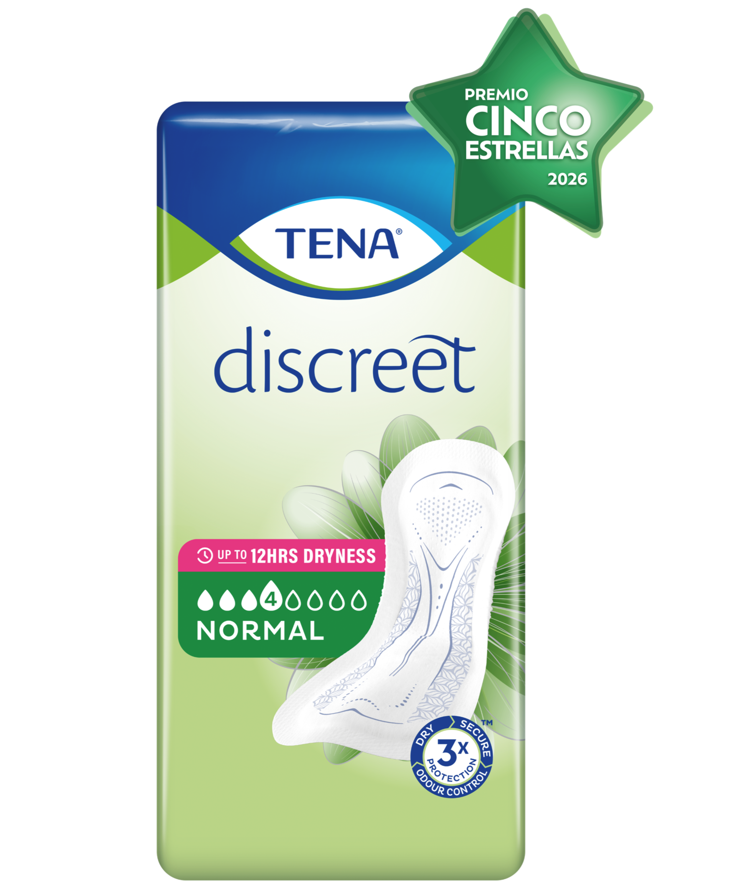 TENA Discreet Normal | Compresa para la incontinencia