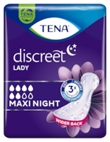 TENA Discreet Maxi Night Inkontinenzprodukt für die Nacht für Frauen