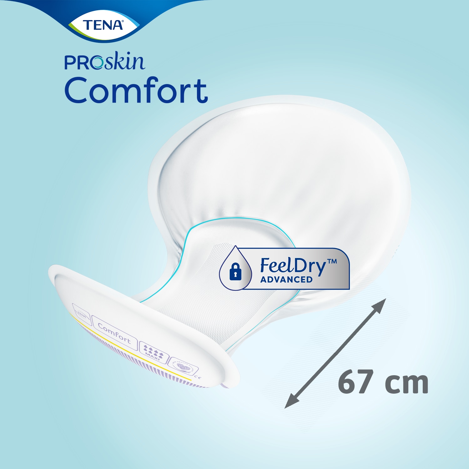 TENA Comfort Maxi | Tvådelat inkontinensskydd