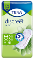 TENA Lady Discreet Mini | Diskrete und sichere Inkontinenzeinlagen für Frauen