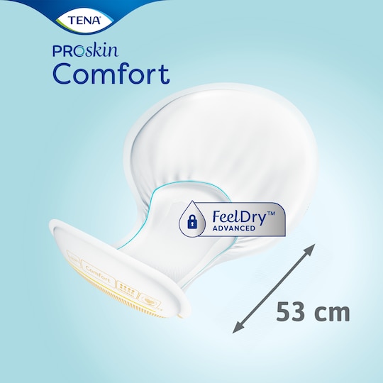 TENA ProSkin Comfort Normal is 53 cm long