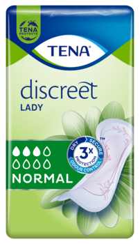 TENA Discreet Normal Diskrete und sichere Inkontinenzeinlagen für Frauen