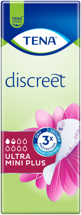 TENA Discreet Ultra Mini Plus Liners