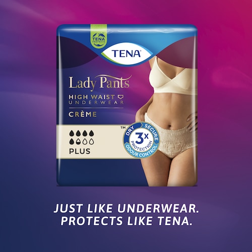 Just like underwear - Protects like TENA