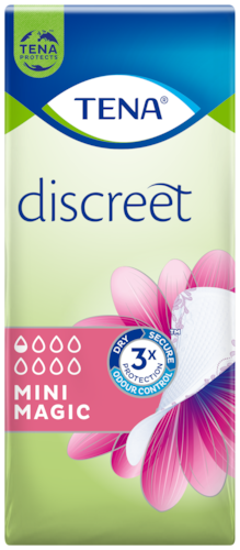 TENA Discreet Mini Magic | Trosskydd för inkontinens vid små urinläckage