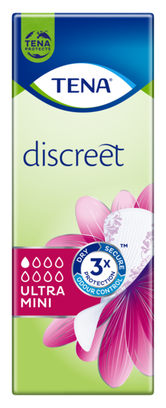 TENA Discreet Ultra Mini | pesukaitse kerge uriinilekke korral
