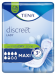 TENA Lady Discreet Maxi | Protezioni per l’incontinenza femminile ad assorbenza istantanea