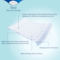 TENA Bed Secure Zone Plus Wings with absorbent core