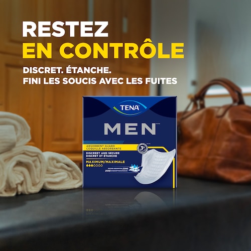 TENA MEN Coquilles absorbantes - Maison André Viger