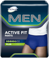 TENA Men Active Fit Pants Plus – imagem da embalagem