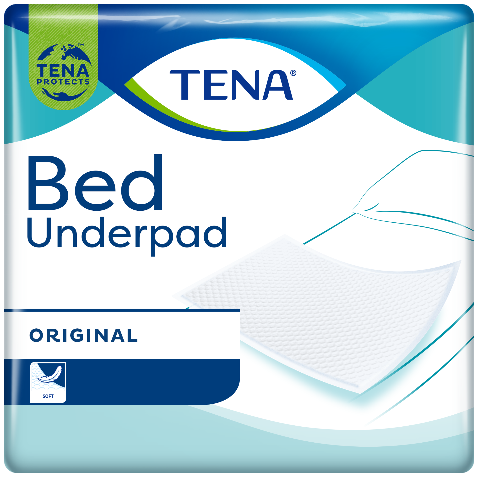 TENA Bed Original | Traverse per incontinenza per perdite urinarie notturne