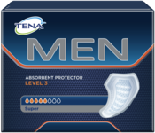 TENA Men Level 3 férfi betét – Extra védelem középsúlyos vizeletszivárgással és inkontinenciával élő férfiaknak; éjszakára is használható
