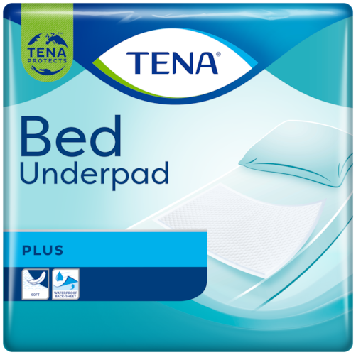 TENA Bed Plus | Engangsunderlag til inkontinens i voksenstørrelse