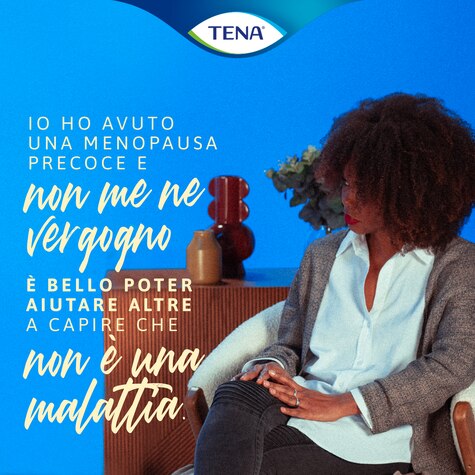 Io ho avuto una menopausa precoce e non me ne vergogno. È bello poter aiutare altre a capire che non è una malattia