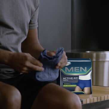 Esta prenda interior para la incontinencia masculina te ayuda a mantenerte activo