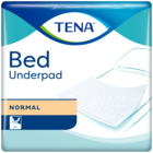 Opakowanie podkładów TENA Bed Normal, widoczne logo TENA i grafika podkładu.