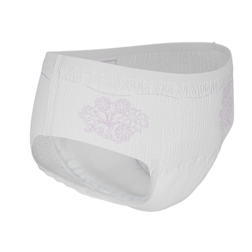 Women's Incontinence Pants Small White