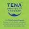 TENA Protects Programmet – halvera vårt koldioxidavtryck senast 2030 och lämna ett bättre avtryck på planeten.