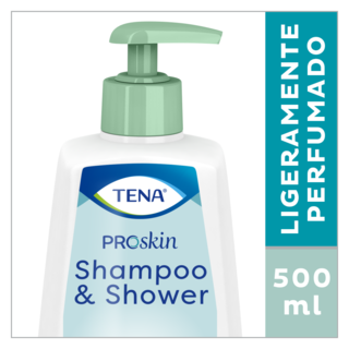 TENA ProSkin Shampoo & Shower Ligeramente Perfumado