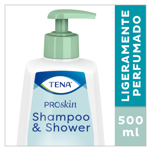 TENA ProSkin Shampoo & Shower Ligeramente Perfumado