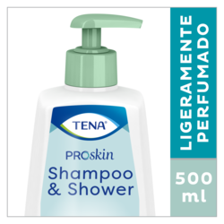 TENA ProSkin Shampoo & Shower Ligeramente Perfumado