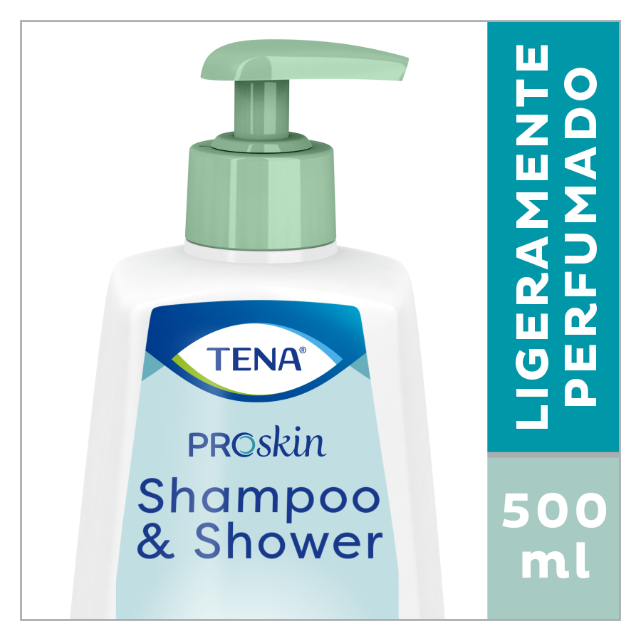 TENA ProSkin Shampoo & Shower Ligeramente Perfumado