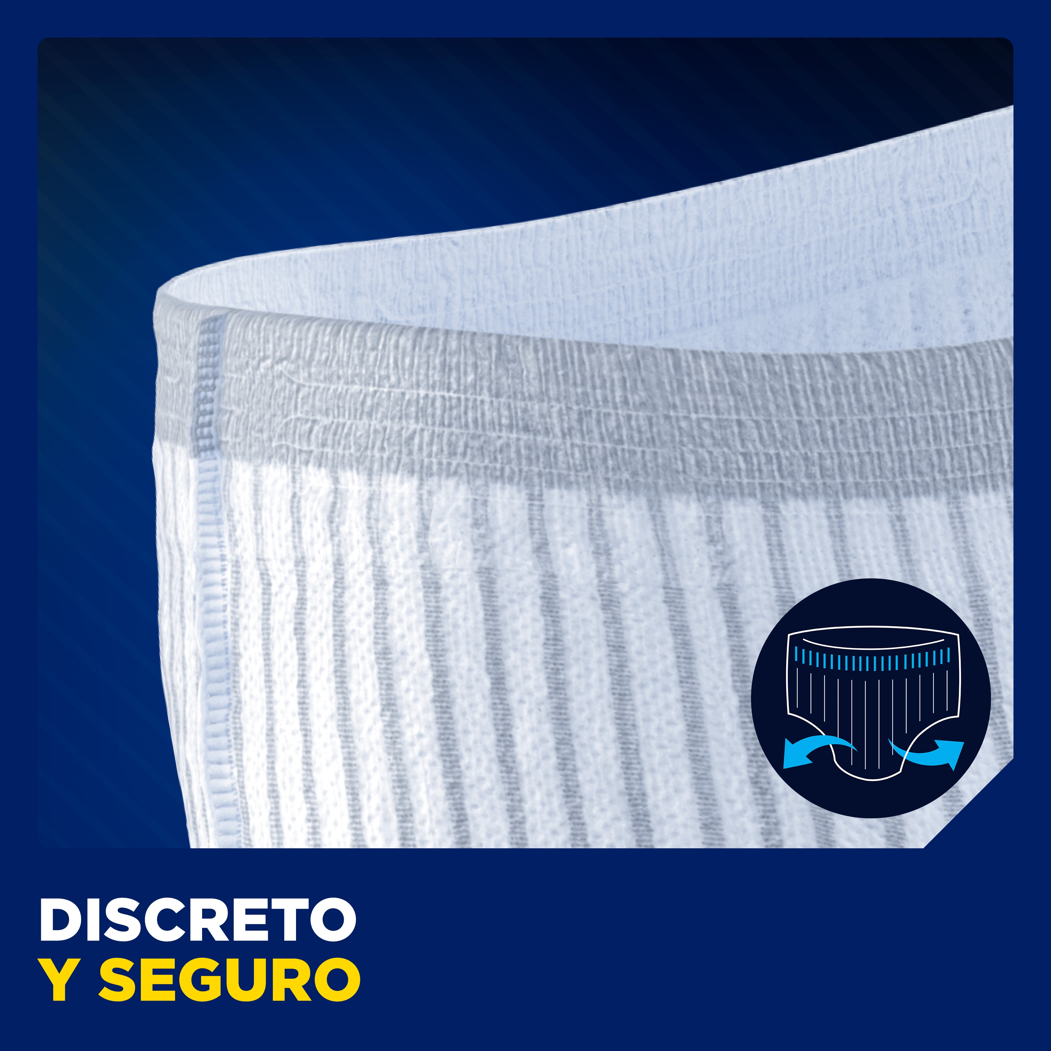 Discreto y seguro