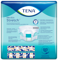 TENA ProSkin Stretch Briefs Super back of pack