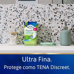 Ultra Fina. Protege como TENA Discreet