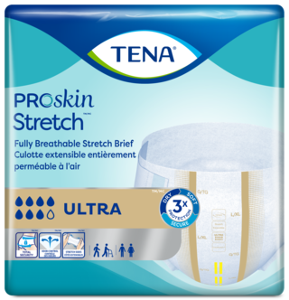 TENA ProSkin Stretch Ultra Briefs with Triple Protection