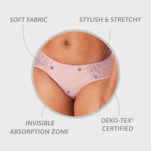 TENA Silhouette Washable Absorbent Underwear - a perfect balance of function and style