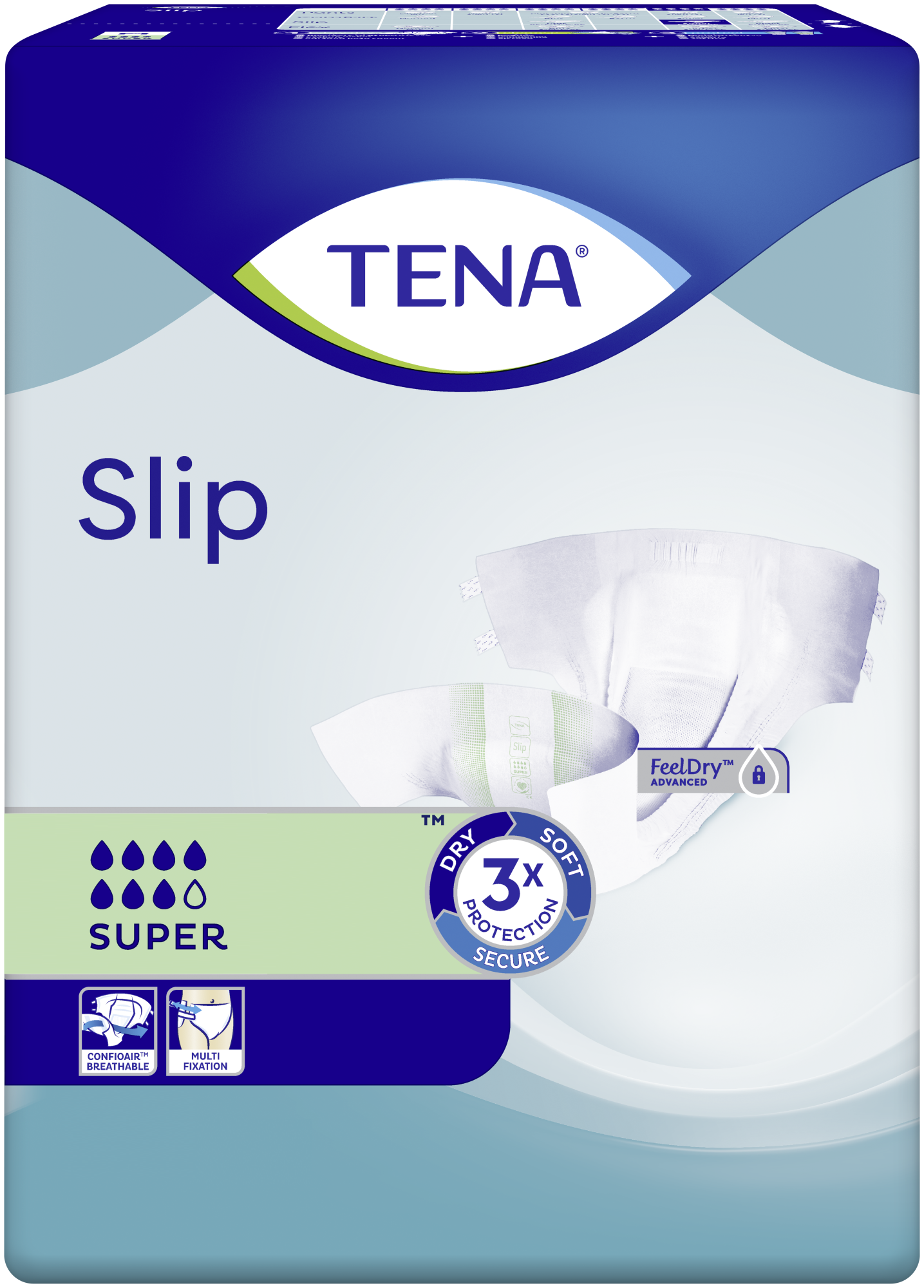 TENA Slip Super | Proizvod za celokupnu zaštitu od inkontinencije 
