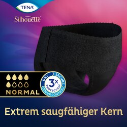 TENA Silhouette Inkontinenz-Unterwäsche hält dich trocken und schützt bei Tröpfchenverlust
