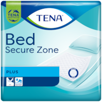 TENA Bed Secure Zone Plus | Madrasskydd för inkontinens som är skonsamma mot huden