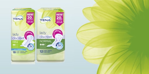 TENA Lady Discreet product range