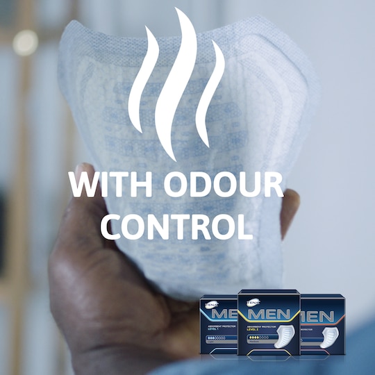 TENA Men incontinentieverband met Odour Control™