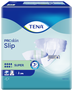 TENA ProSkin Slip Super | All-in-one incontinence protection with tabs