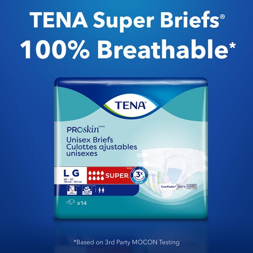 Tena Super Briefs (15/Package) - Nightingale Medical Supplies