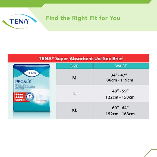 TENA ProSkin Adult Diapers Super
