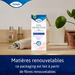 Cet emballage est fabriqué en fibres renouvelables
