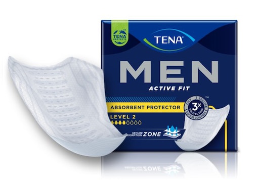 TENA Men Absorbent Protector Level 2 pack medium absorbtion