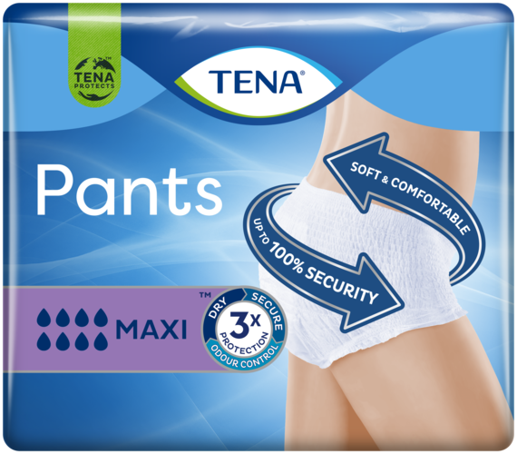 Pañales Para Adultos Tena Pants Maxi Protect 10 Piezas
